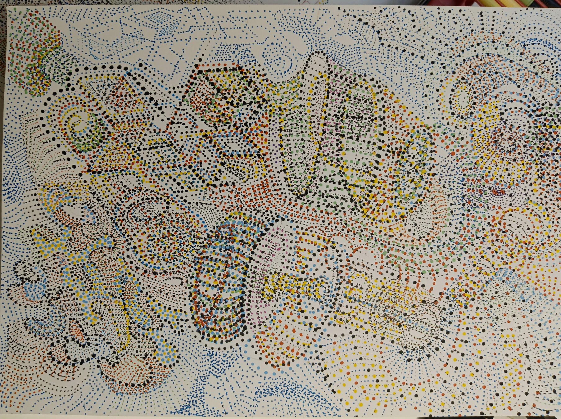 GEARS: Abstract Pointillisms Series