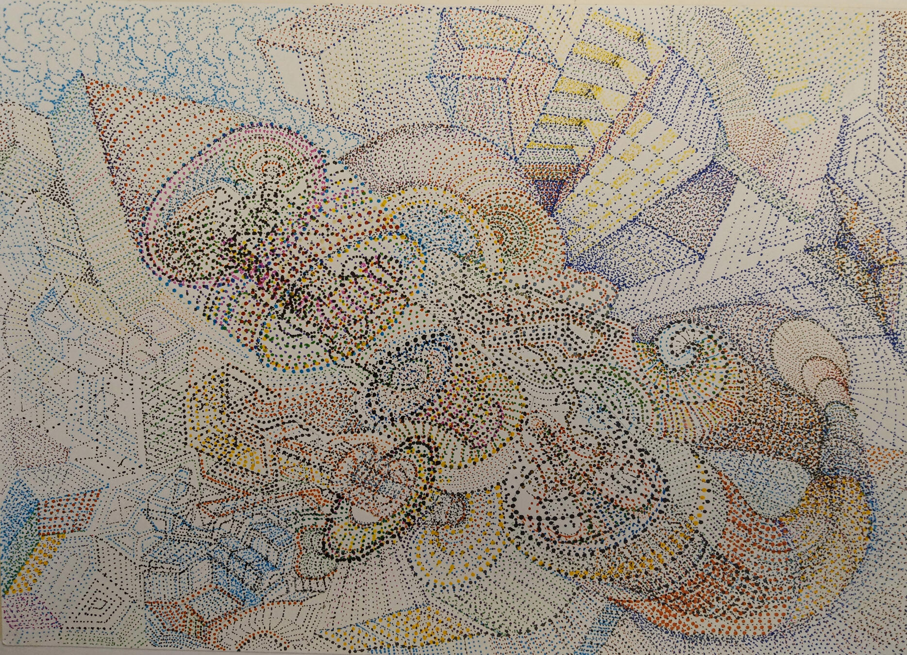 DIMENSIONAL CIRCUS: Abstract Pointillisms Series